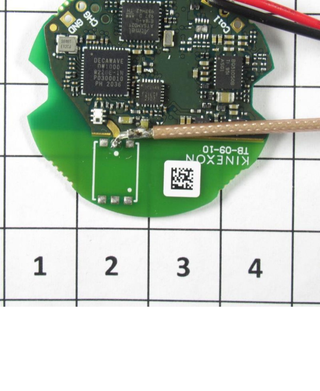 Al Rihla round KINEXON PCB, DW1000 side
