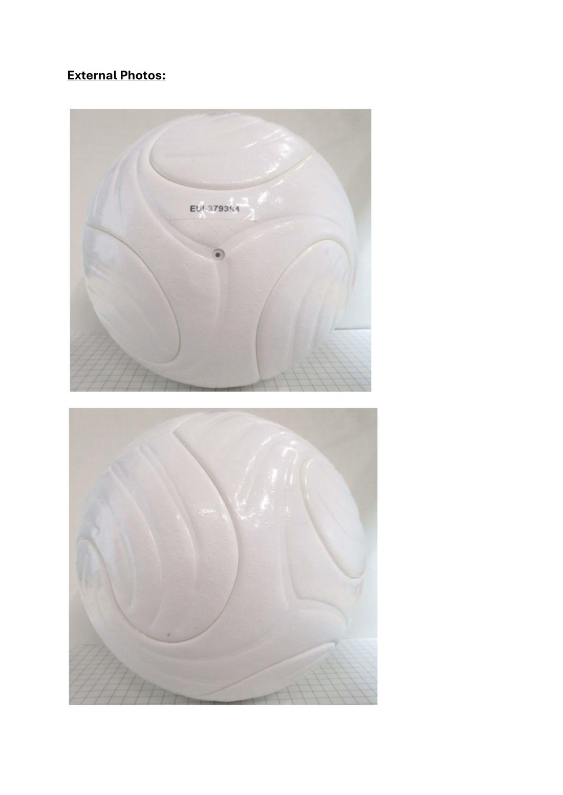 Adidas Trionda 2026 match ball exterior